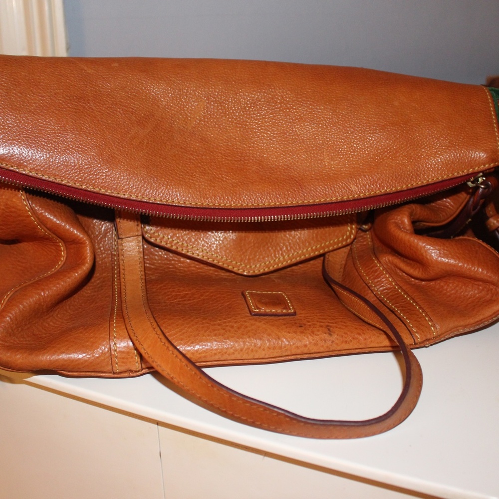Dooney & Bourke Florentine Smith Bag in natural leather - Picture 10 of 15